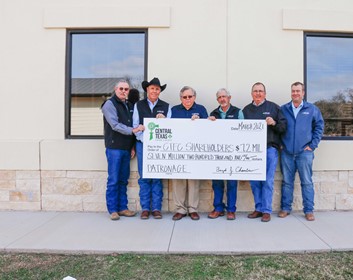 Central Texas Farm Credit Returns $7.2 Million to Customers